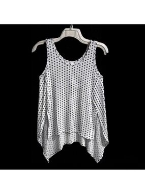 GILLI Sleeveless Tank Top Asymetrical Made in the USA
